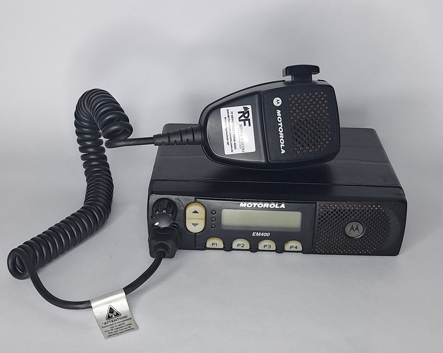 Rádio Motorola EM400 VHF 45W - Image 2