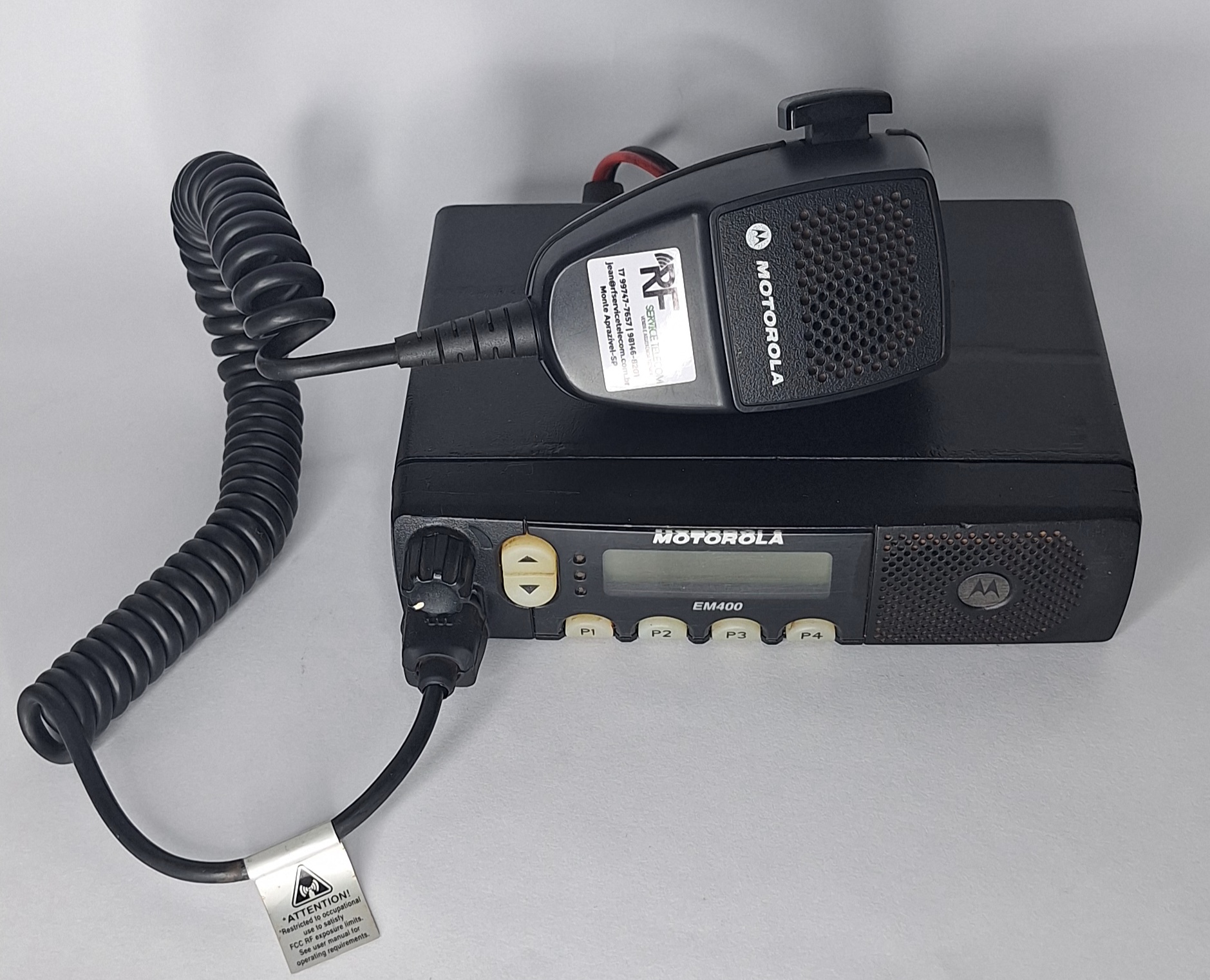 Rádio Motorola EM400 VHF 45W - Image 3